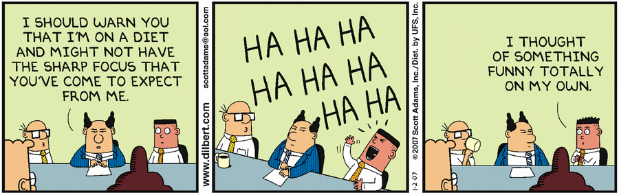 Dilbert Cartoon